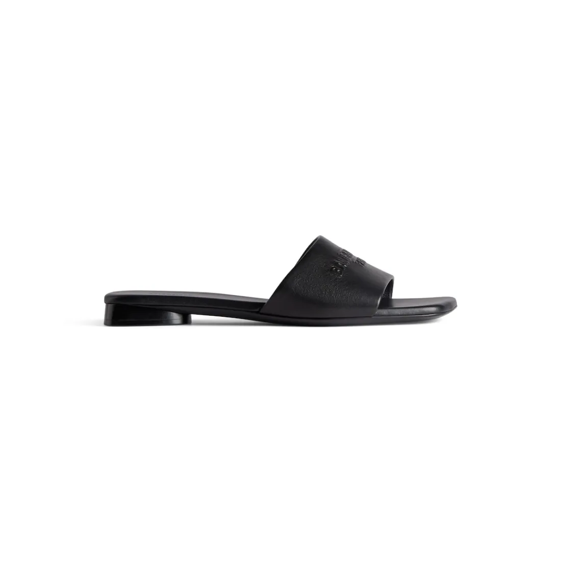 Balenciaga Sandali E Slip-on-Sandali Piatti Duty Free  da Donna in Nero