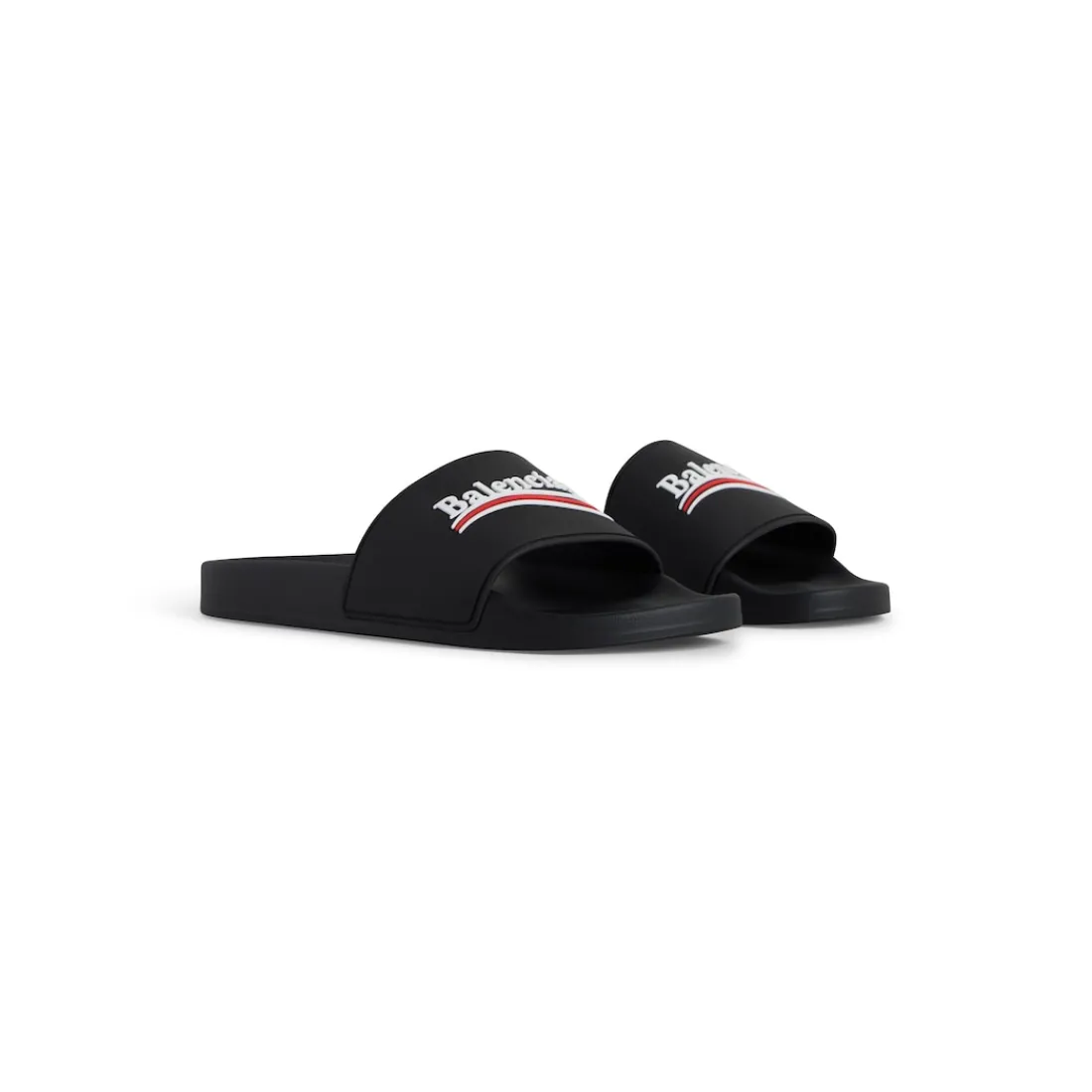 Balenciaga Sandali E Slip-on-Sandali Pool Slide  da Donna in Nero