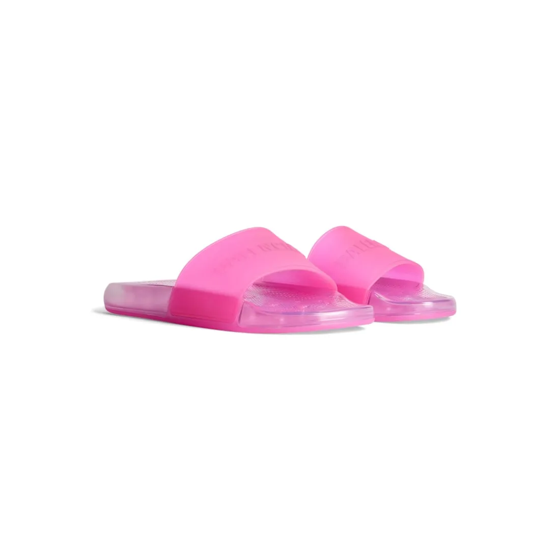 Balenciaga Sandali E Slip-on-Sandali Pool Transparent Slide  da Donna in Rosa