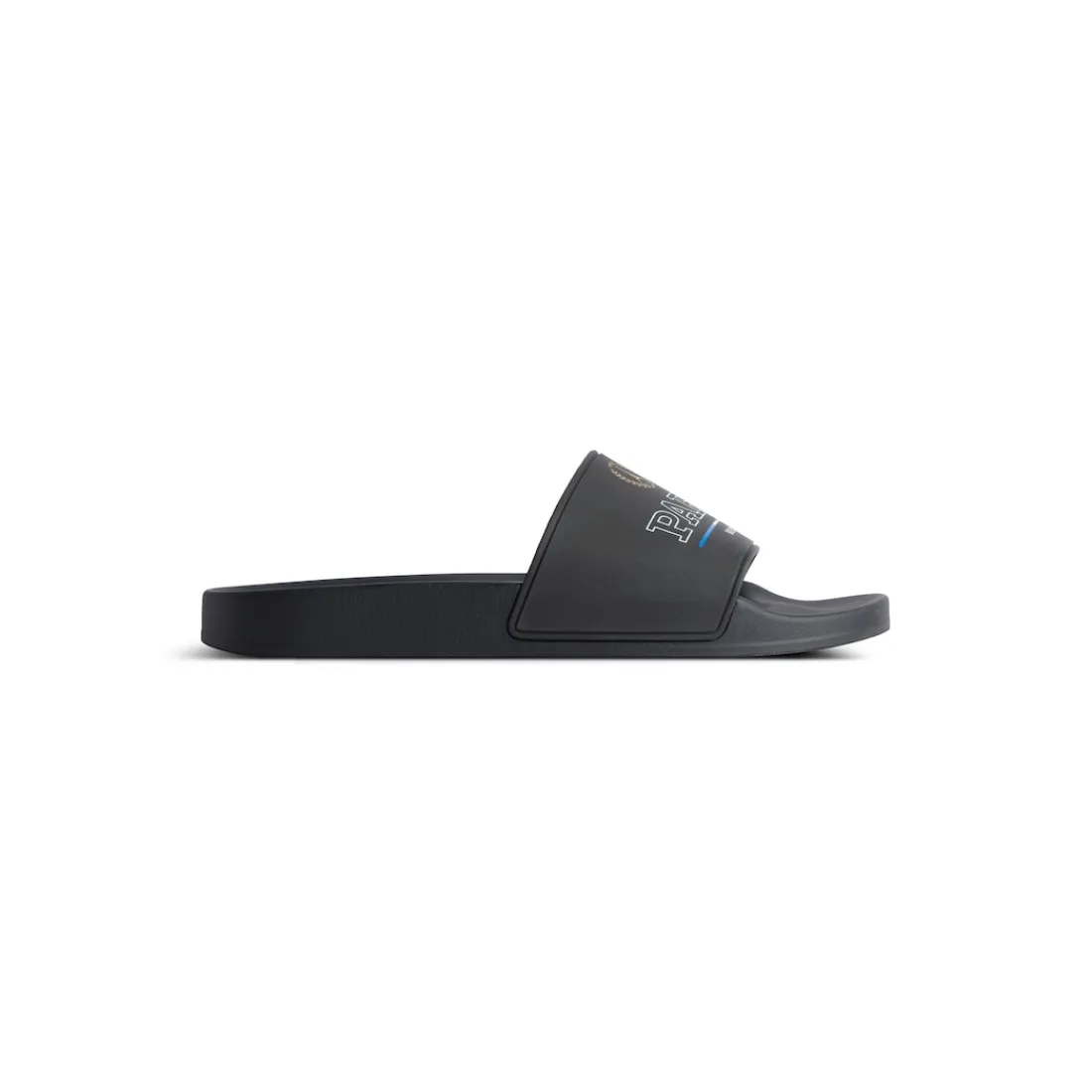 Balenciaga Sandali E Slip-on-Sandali Slide Pool  da Uomo in Nero