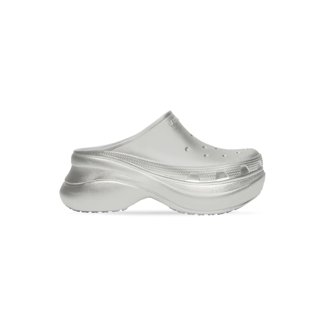 Balenciaga Sandali E Slip-on-Sandali Slip-on Crocs™ da Donna in Argento