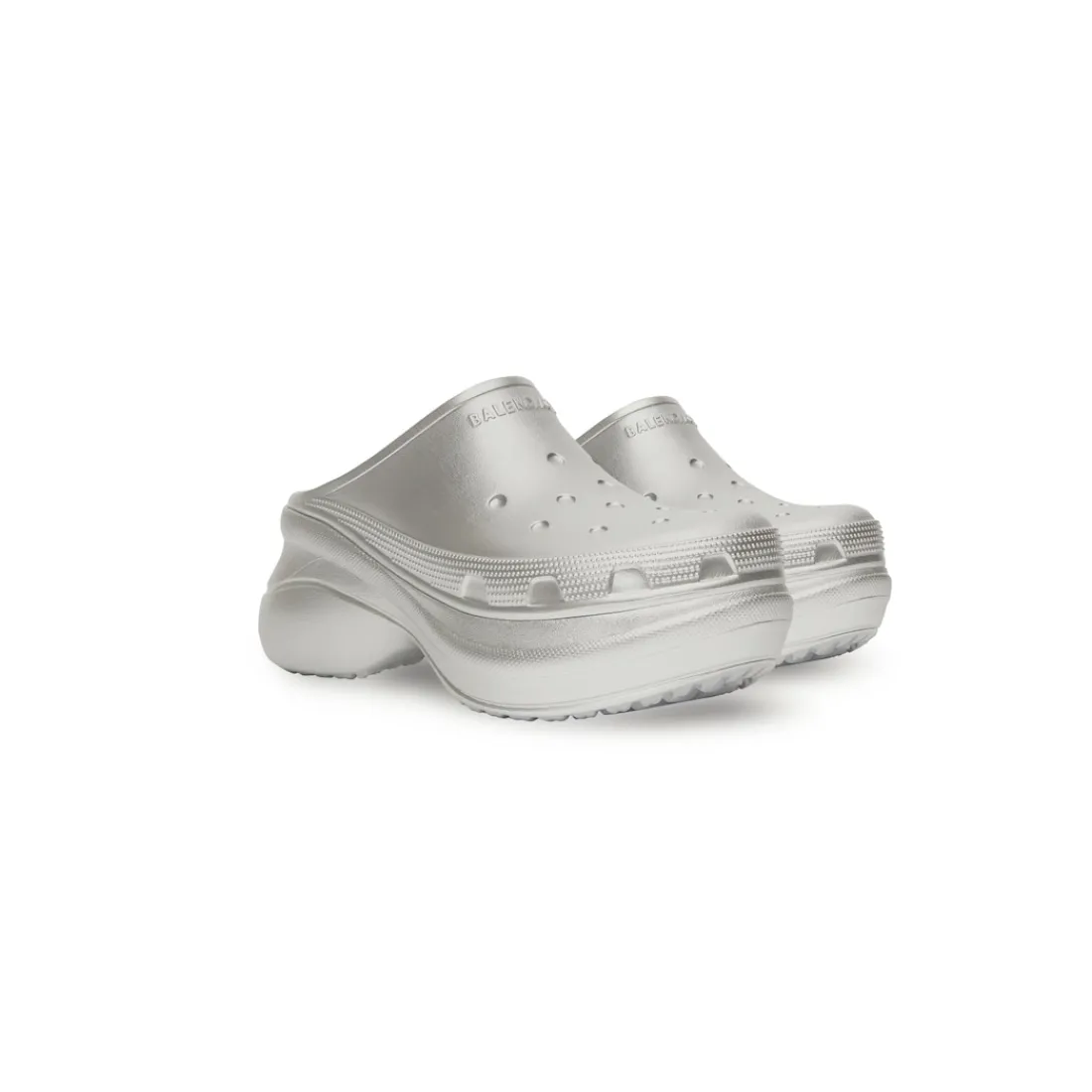 Balenciaga Sandali E Slip-on-Sandali Slip-on Crocs™ da Donna in Argento