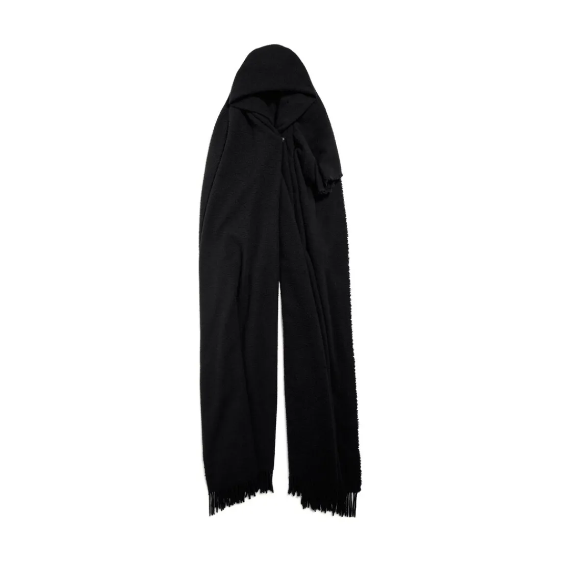 Balenciaga Sciarpe E Berretti-Sciarpa Oversize  da Donna in Nero