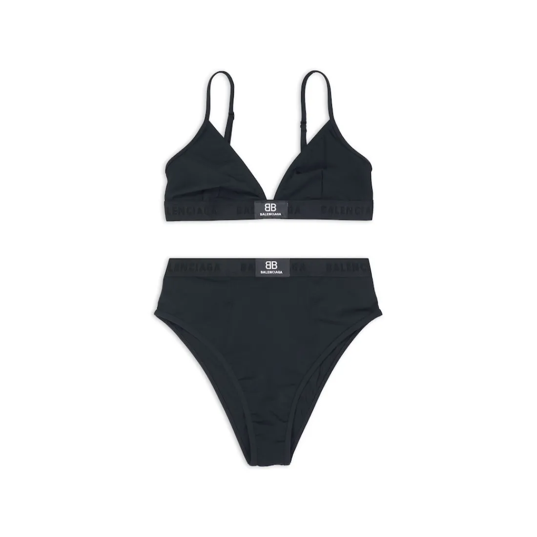 Balenciaga Intimo & Costumi Da Bagno-Set Sporty Bikini  da Donna in Nero