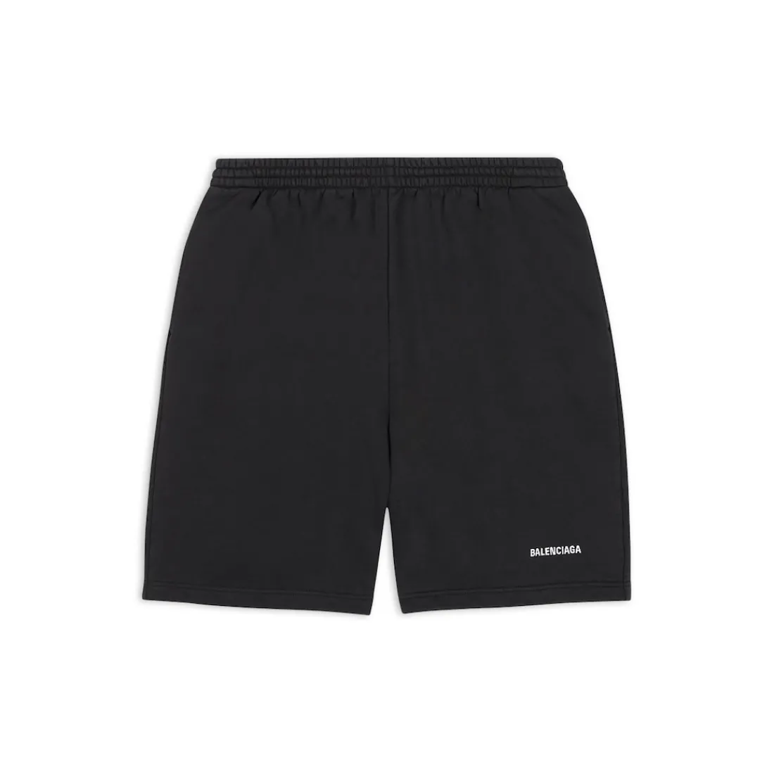 Balenciaga Pantaloni-Shorts Sweat da Donna in Nero