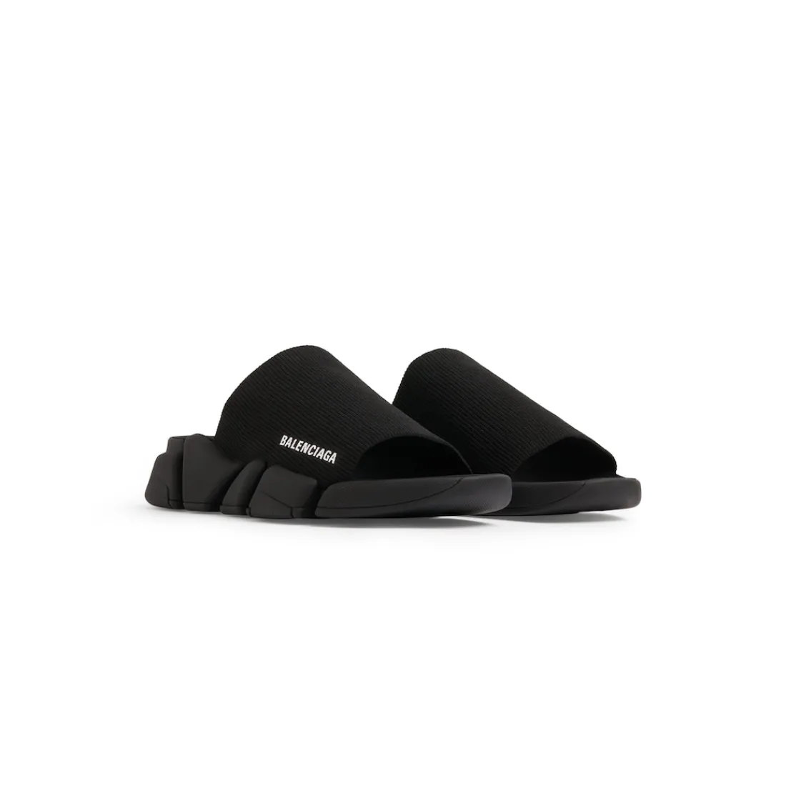 Balenciaga Sneakers | Sandali E Slip-on-Slide Speed 2.0 In Maglia Riciclata  da Uomo in Nero