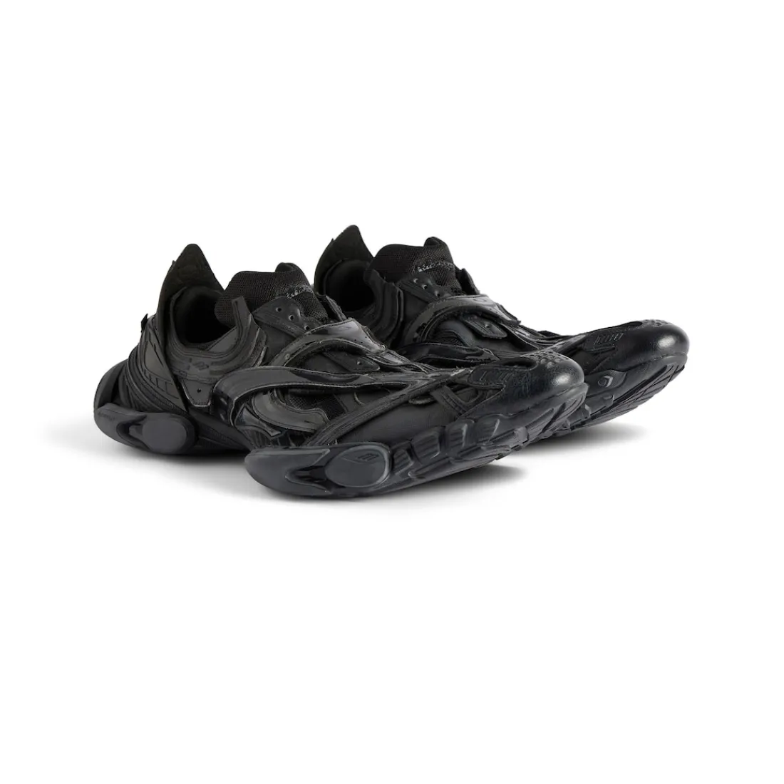 Balenciaga Sneakers-Sneaker Reptile  da Uomo in Nero