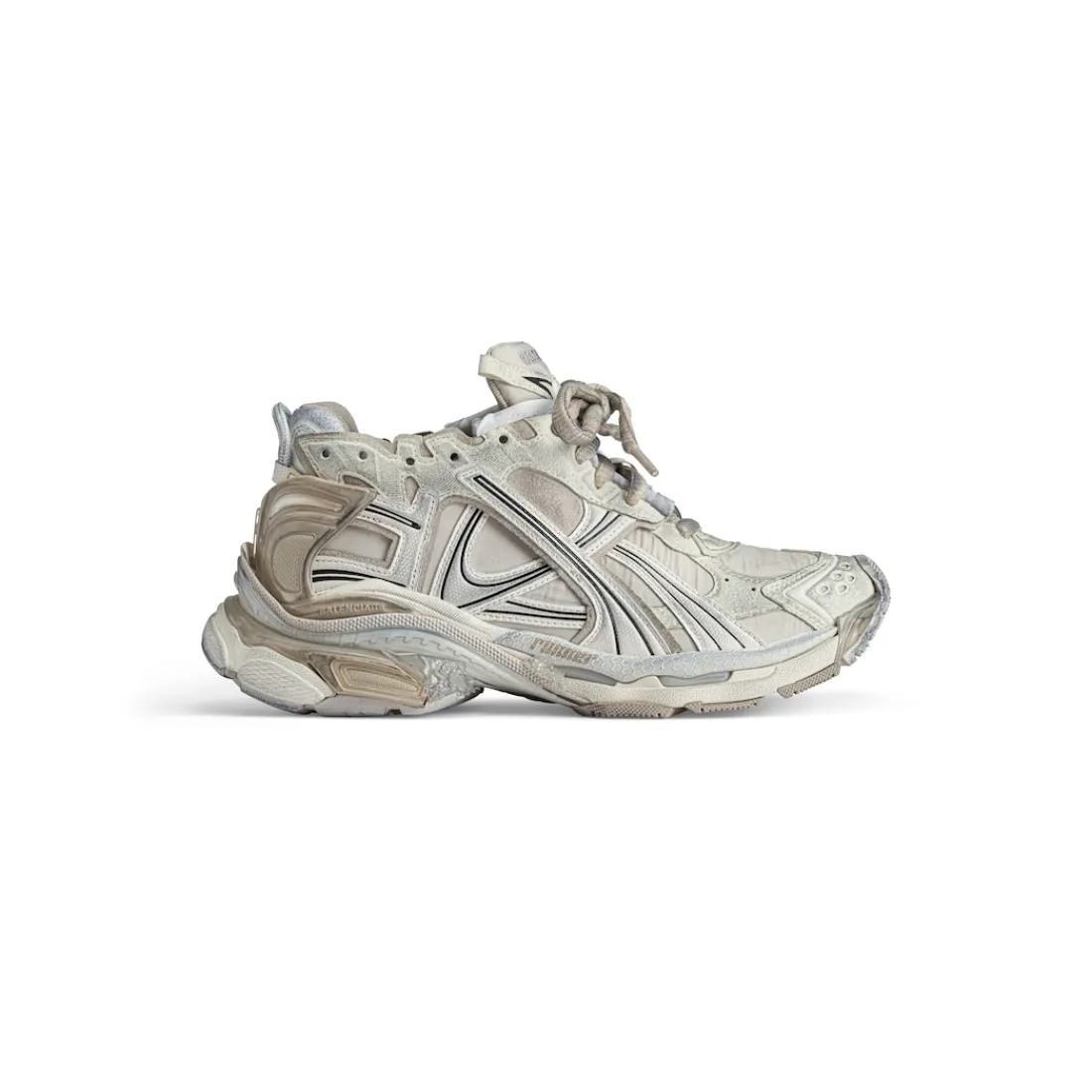 Balenciaga Sneakers-Sneaker Runner  da Donna in Beige