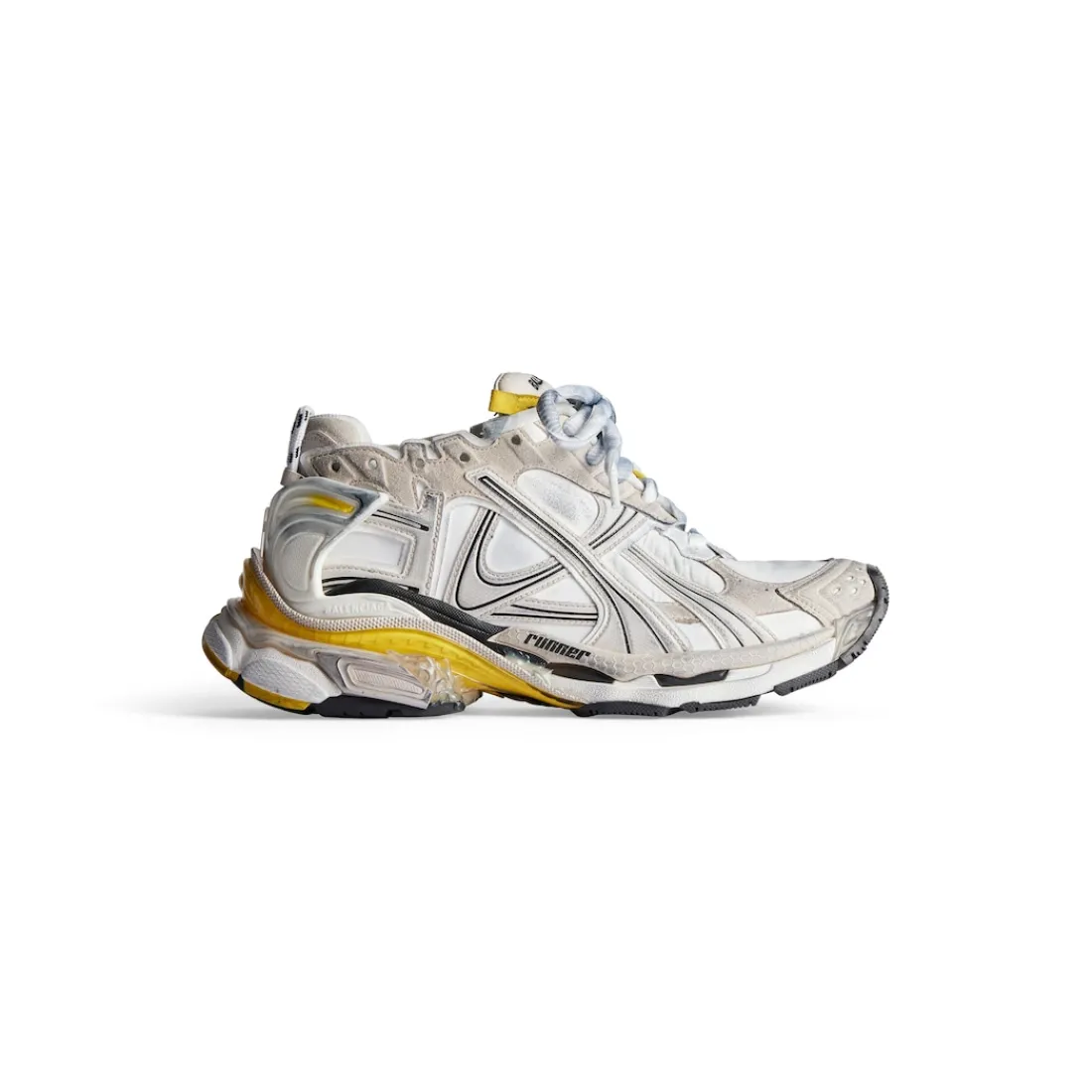 Balenciaga Sneakers-Sneaker Runner da Donna in Grigio