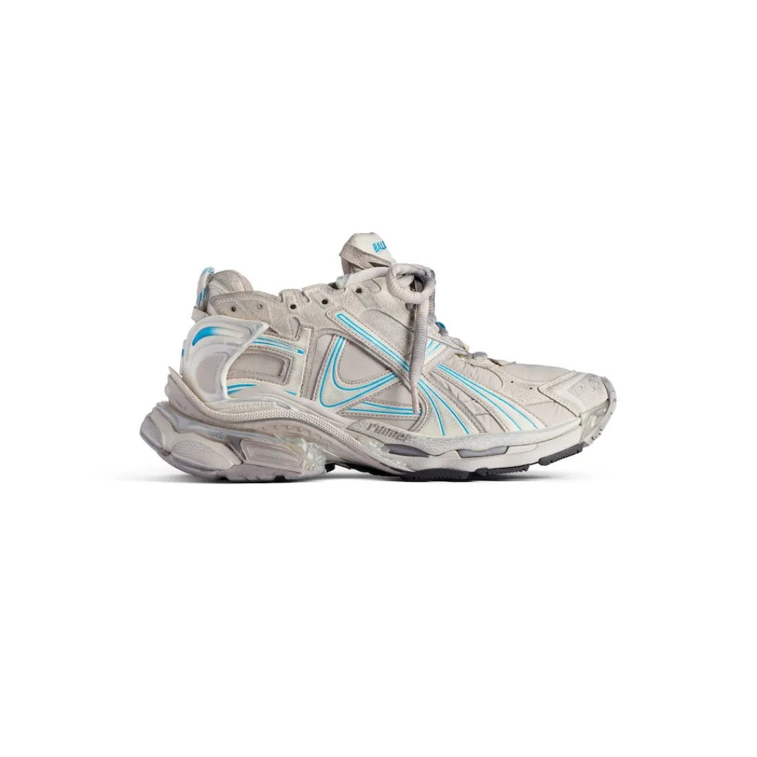 Balenciaga Sneakers-Sneaker Runner da Donna in Taupe/blu