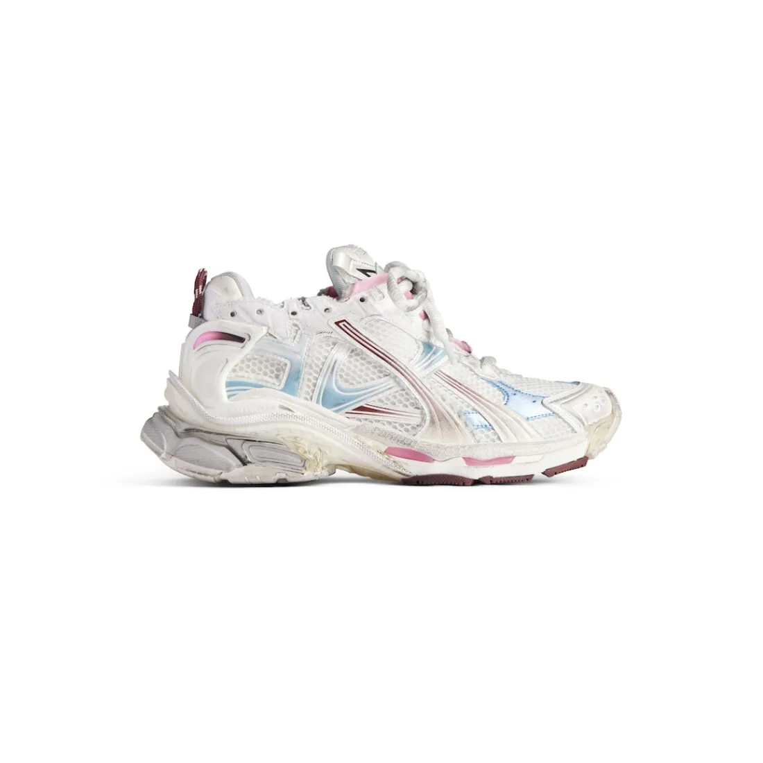 Balenciaga Sneakers-Sneaker Runner Gradient   da Donna in Bianco/marrone/blu/rosa/grigio