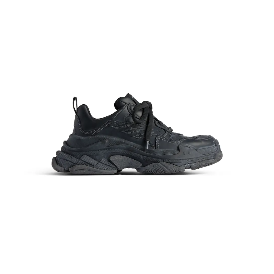 Balenciaga Sneakers-Sneaker Triple S Sporty da Uomo in Nero