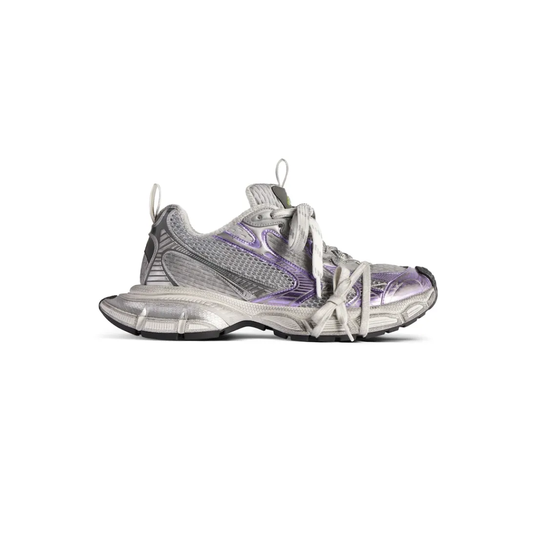 Balenciaga Sneakers-Sneaker 3xl  da Donna in Grigio/viola/bianco