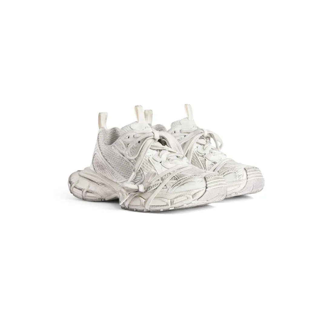 Balenciaga Sneakers-Sneaker 3xl da Uomo in Bianco