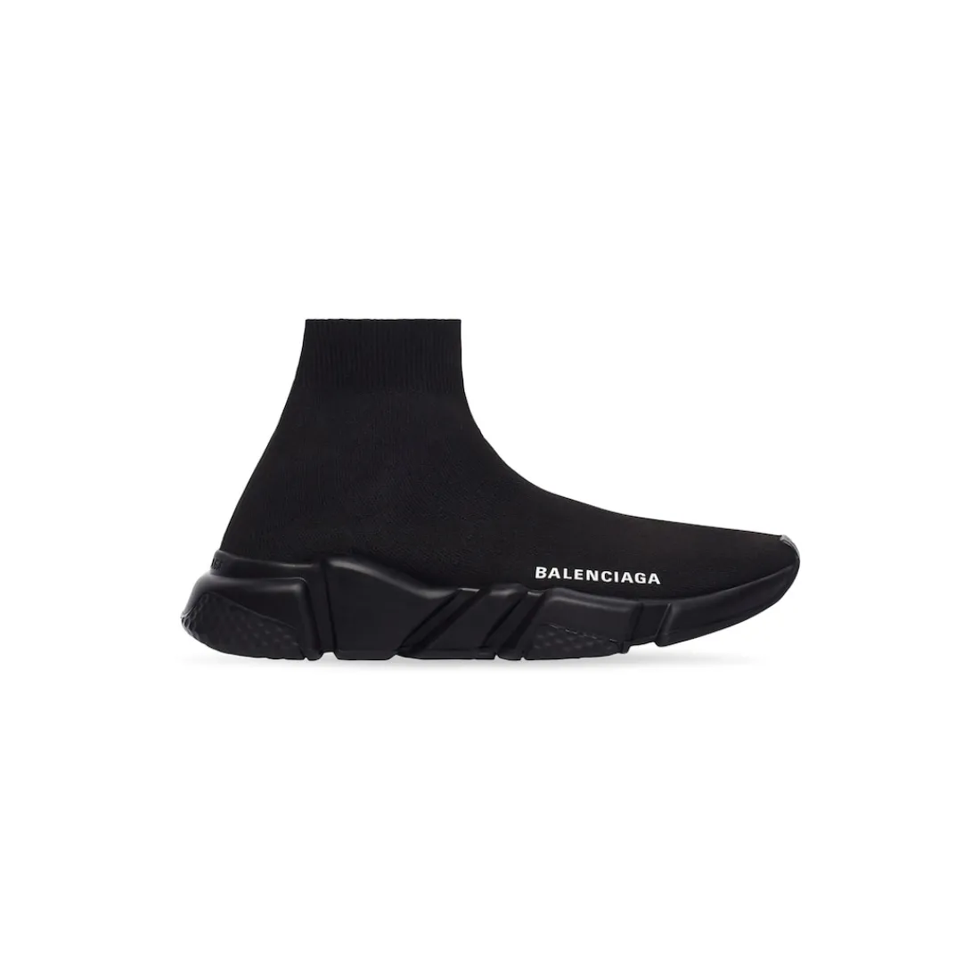 Balenciaga Sneakers-Sneakers Speed In Maglia Riciclata da Donna in Nero