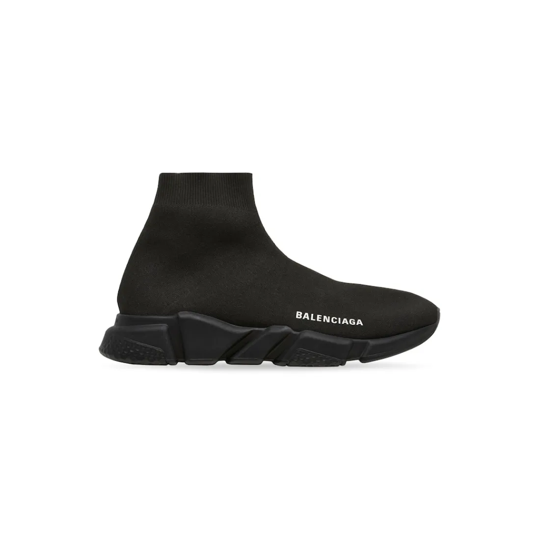 Balenciaga Sneakers-Sneakers Speed In Maglia Riciclata da Uomo in Nero