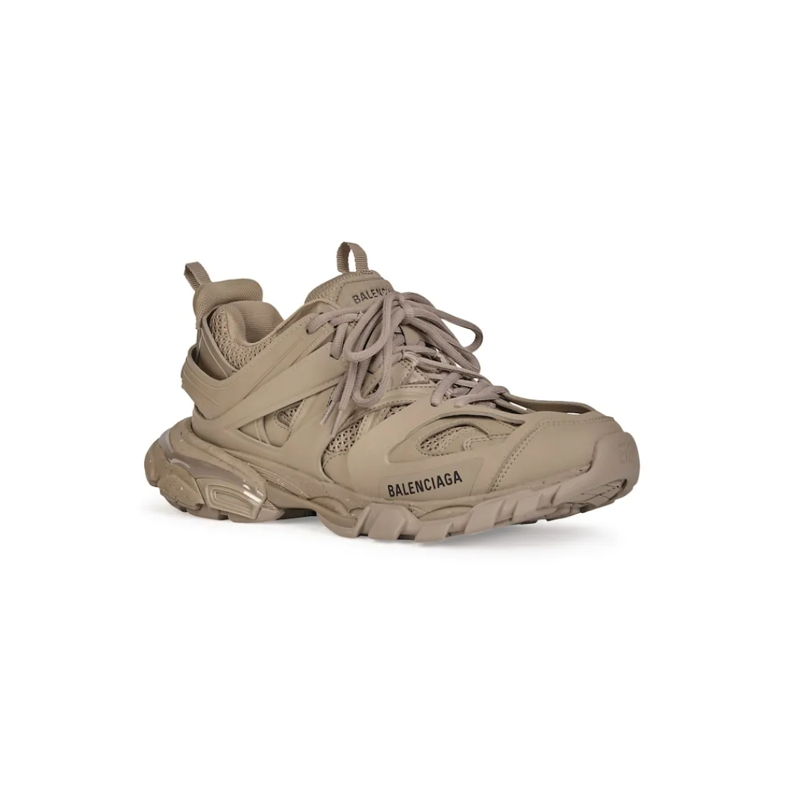 Balenciaga Sneakers-Sneakers Track Suola Riciclata da Donna in Beige