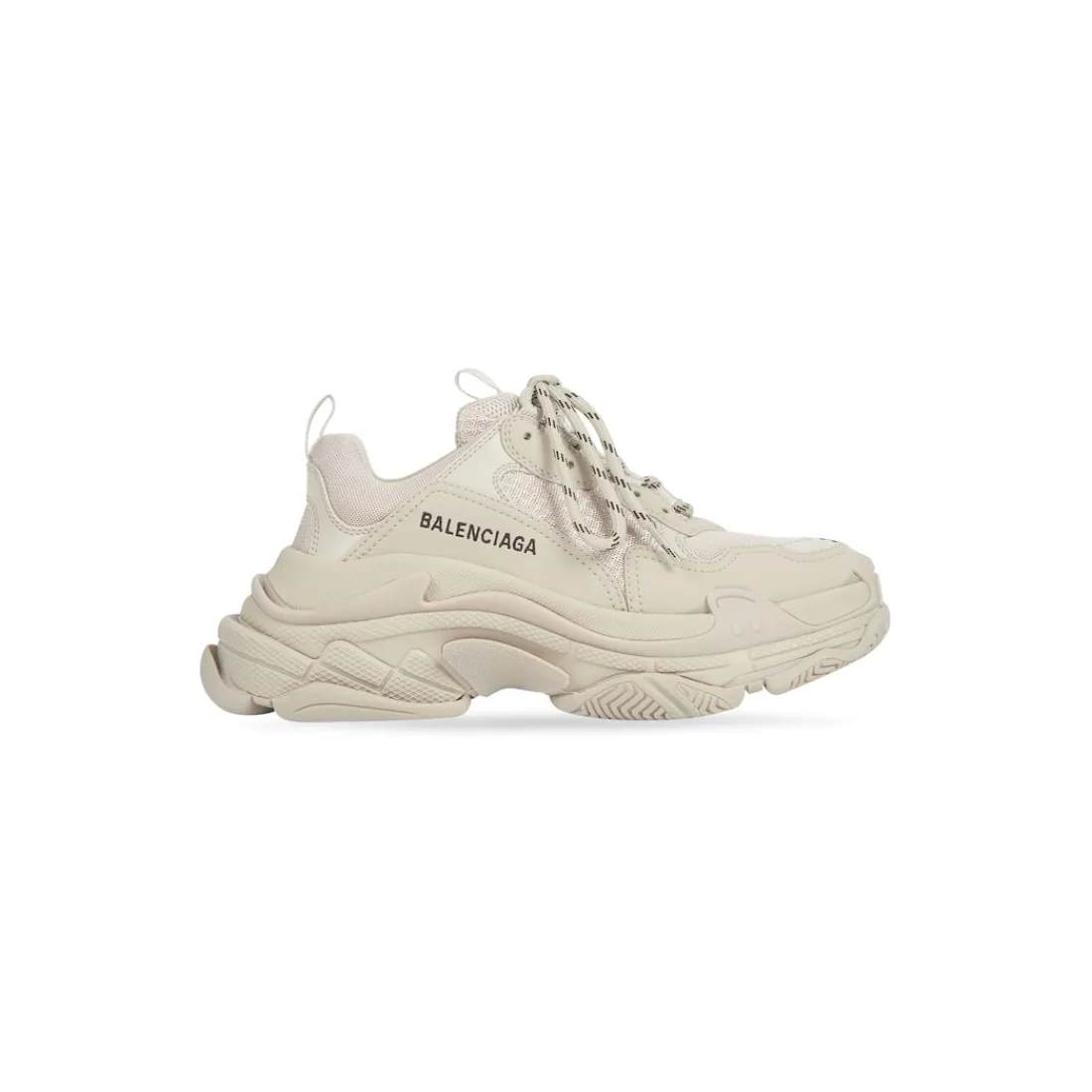 Balenciaga Sneakers-Sneakers Triple S da Donna in Beige