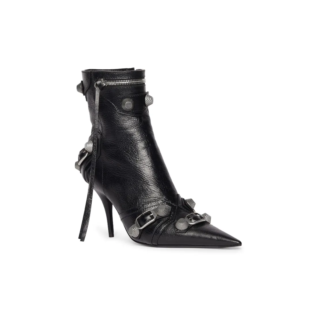 Balenciaga Stivali E Stivaletti | Décolletés E Scarpe Col Tacco-Stivaletti Cagole 90 Mm da Donna in Nero