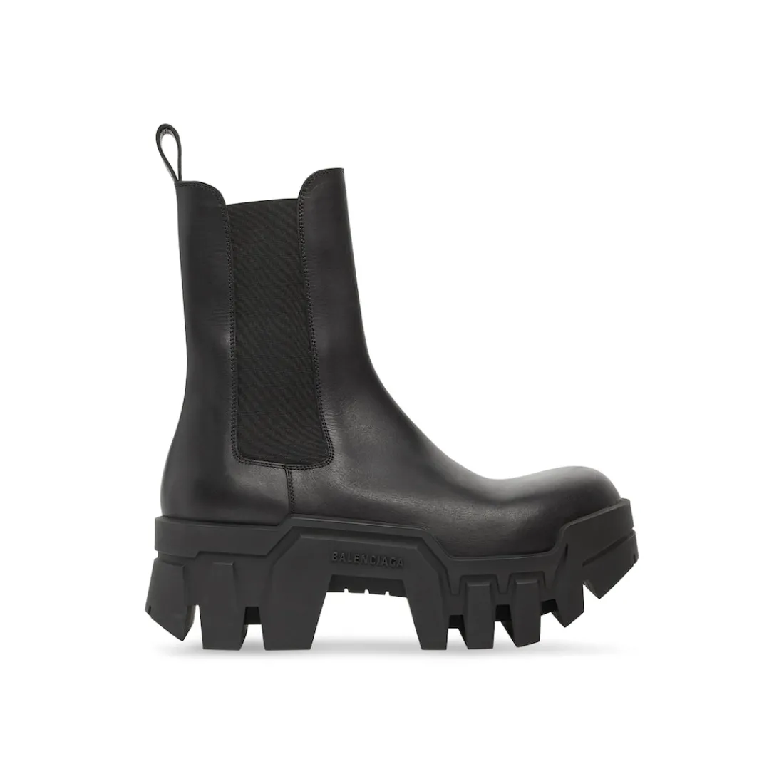 Balenciaga Stivali E Stivaletti-Stivali Chelsea Bulldozer  da Donna in Nero