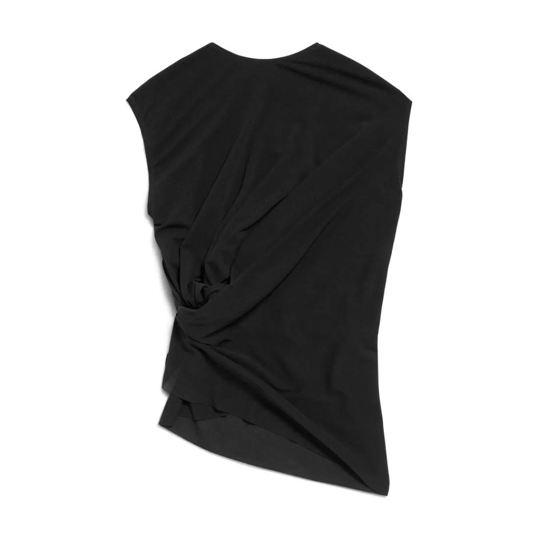 Balenciaga Top E Camicie-Top Twisted da Donna in Nero