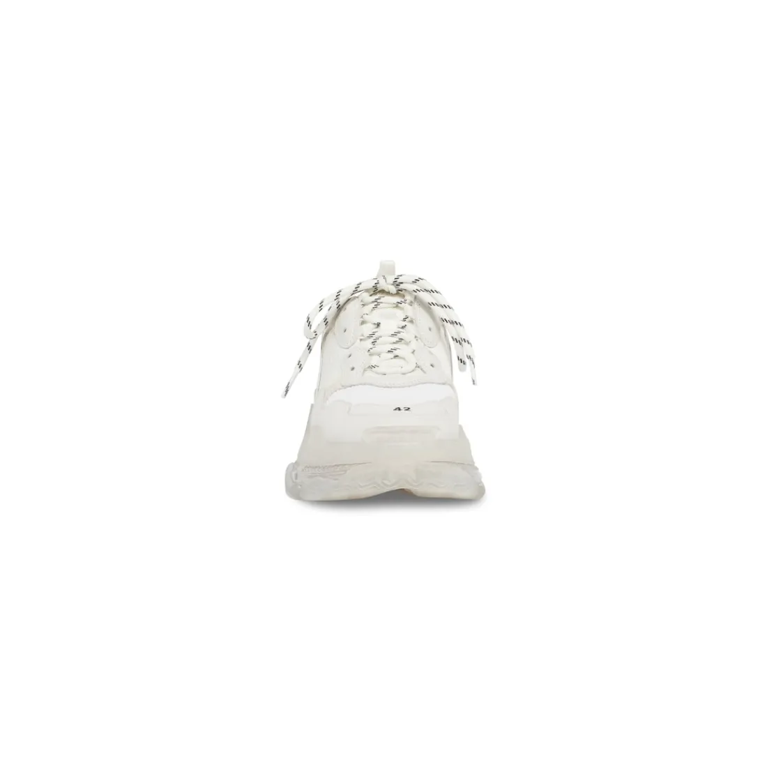 Balenciaga Sneakers-Triple S Clear Sole da Uomo in Bianco