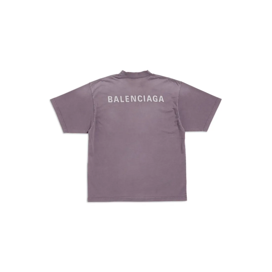 Balenciaga T-shirts | T-shirts-T-shirt Back Medium Fit in Viola/grigio