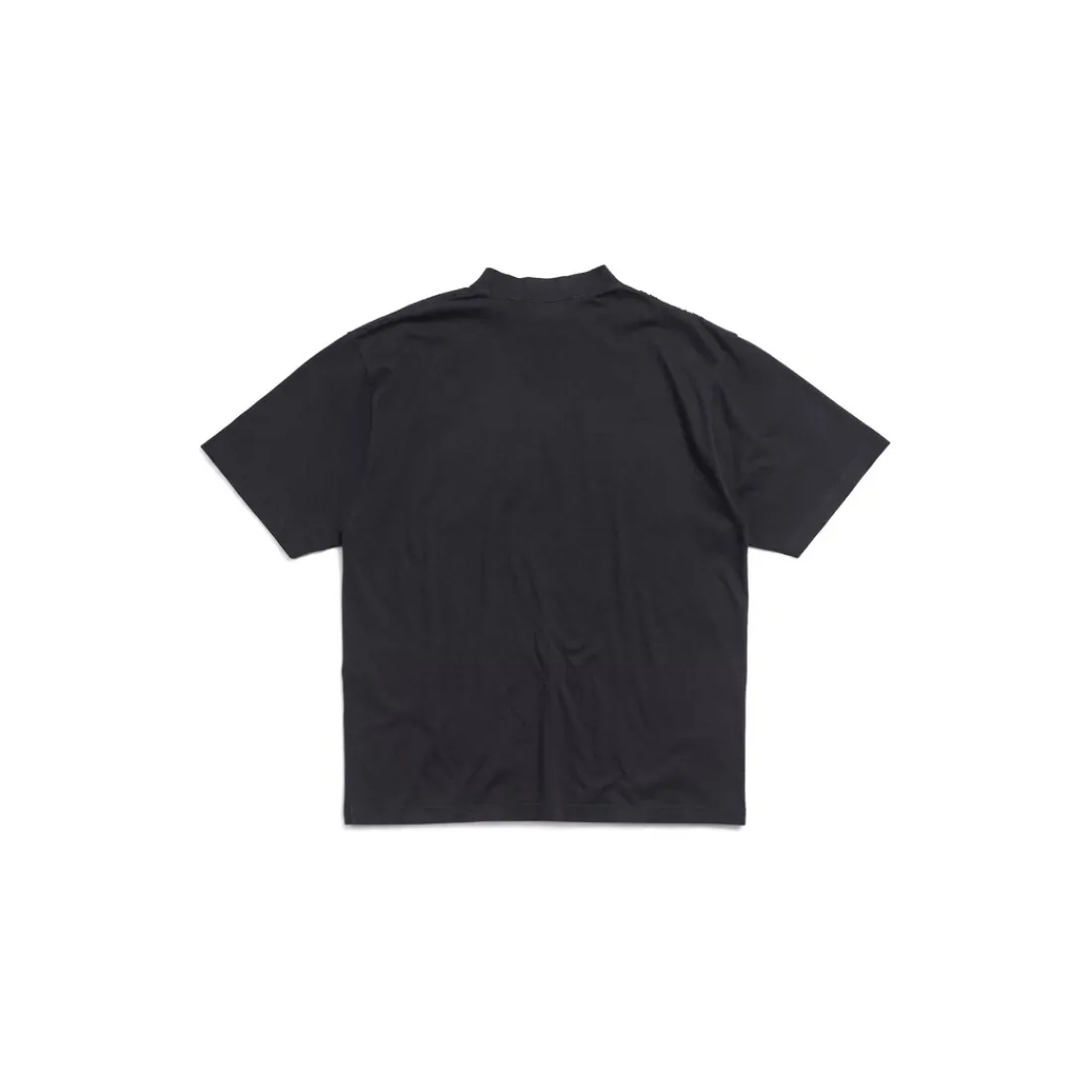 Balenciaga T-shirts | T-shirts-T-shirt Institutional Medium Fit in Nero