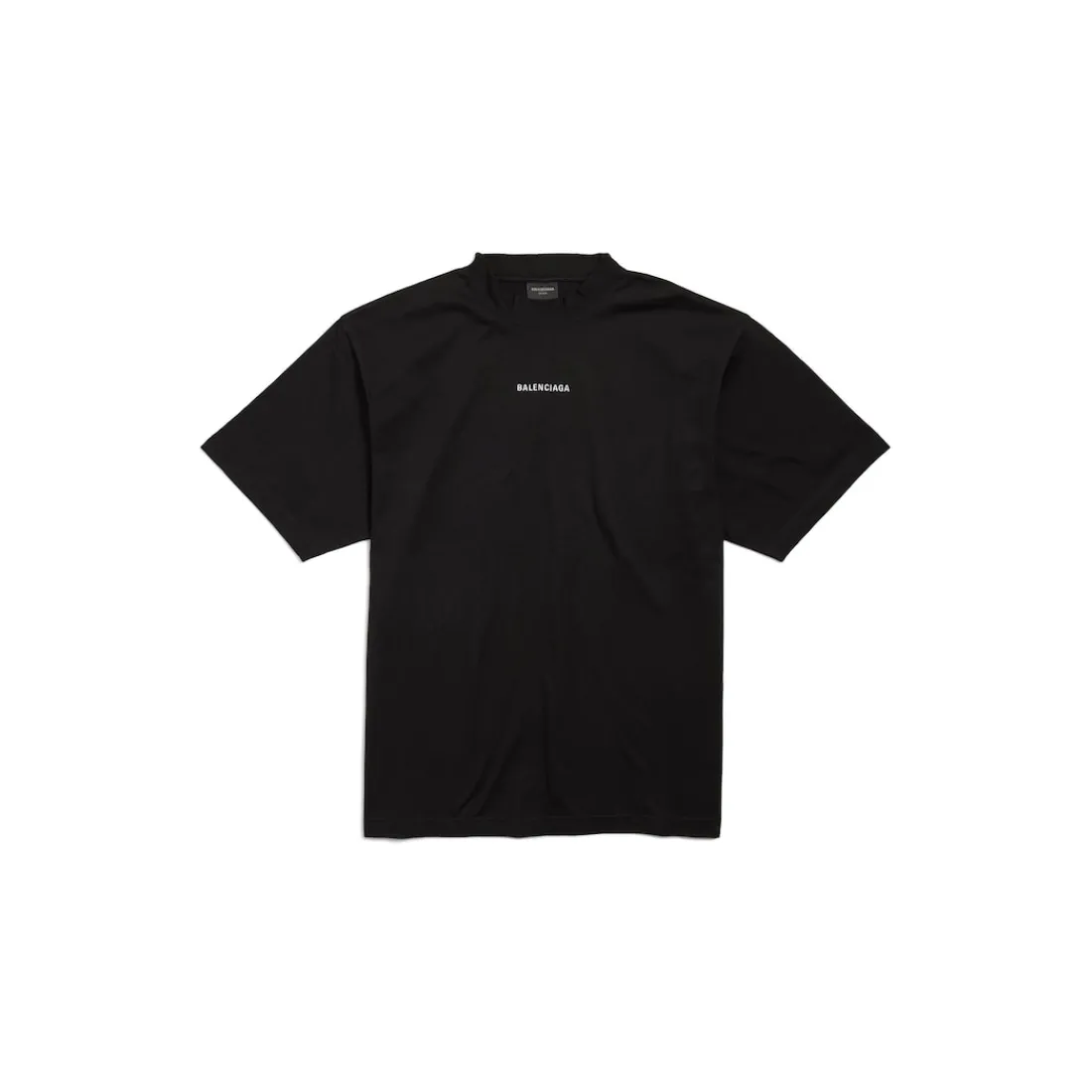 Balenciaga T-shirts | T-shirts-T-shirt New Back Medium Fit in Nero