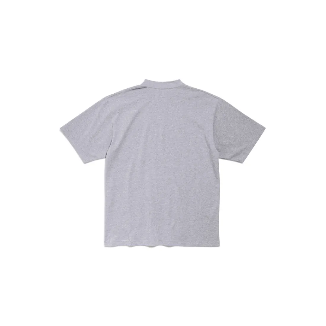 Balenciaga T-shirts-T-shirt Patch Garde-robe Medium Fit da Uomo in Grigio