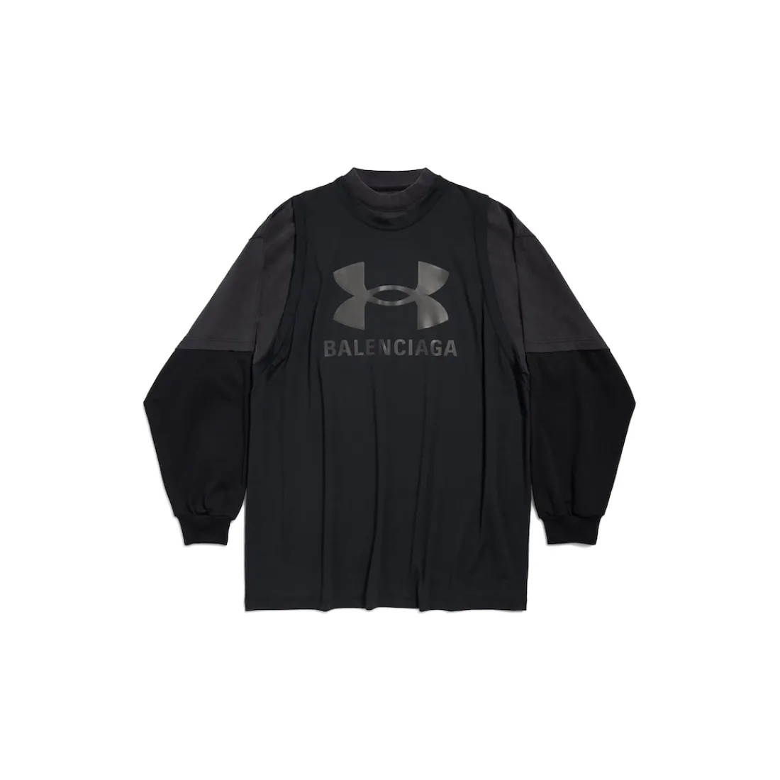 Balenciaga T-shirts-T-shirt Under Armour® Triple Layered da Uomo in Nero